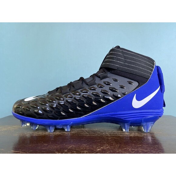 Nike Force Savage Pro 2 Black/Blue Football Cleats Men’s Size 15 BV3969-005 main image 6